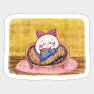 Cat Love Sticker